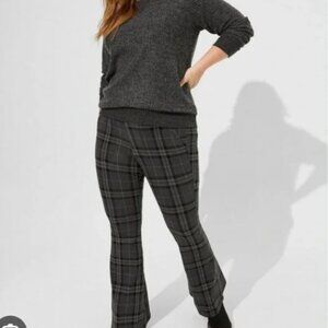 Mid Summer Plaid Phantom Signature Waist Flare Legging